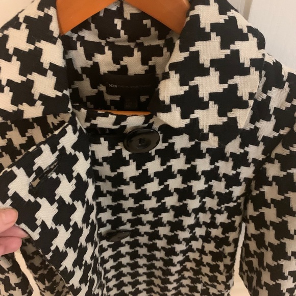 GORGEOUS VINTAGE CROPPY HOUNDSTOOTH JACKET - Picture 4 of 12